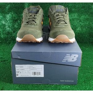 New Balance Mens 515 V1 Shoes Size 11.5 Classic Green ML515WAA Sneakers NEW.
